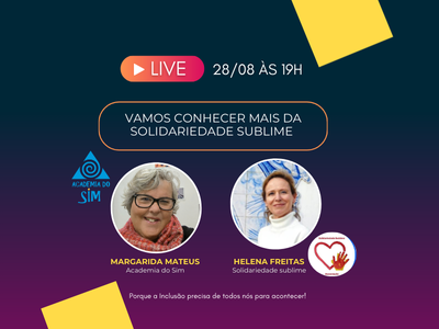 LIVE | Vamos conhecer mais da Solidariedade Sublime